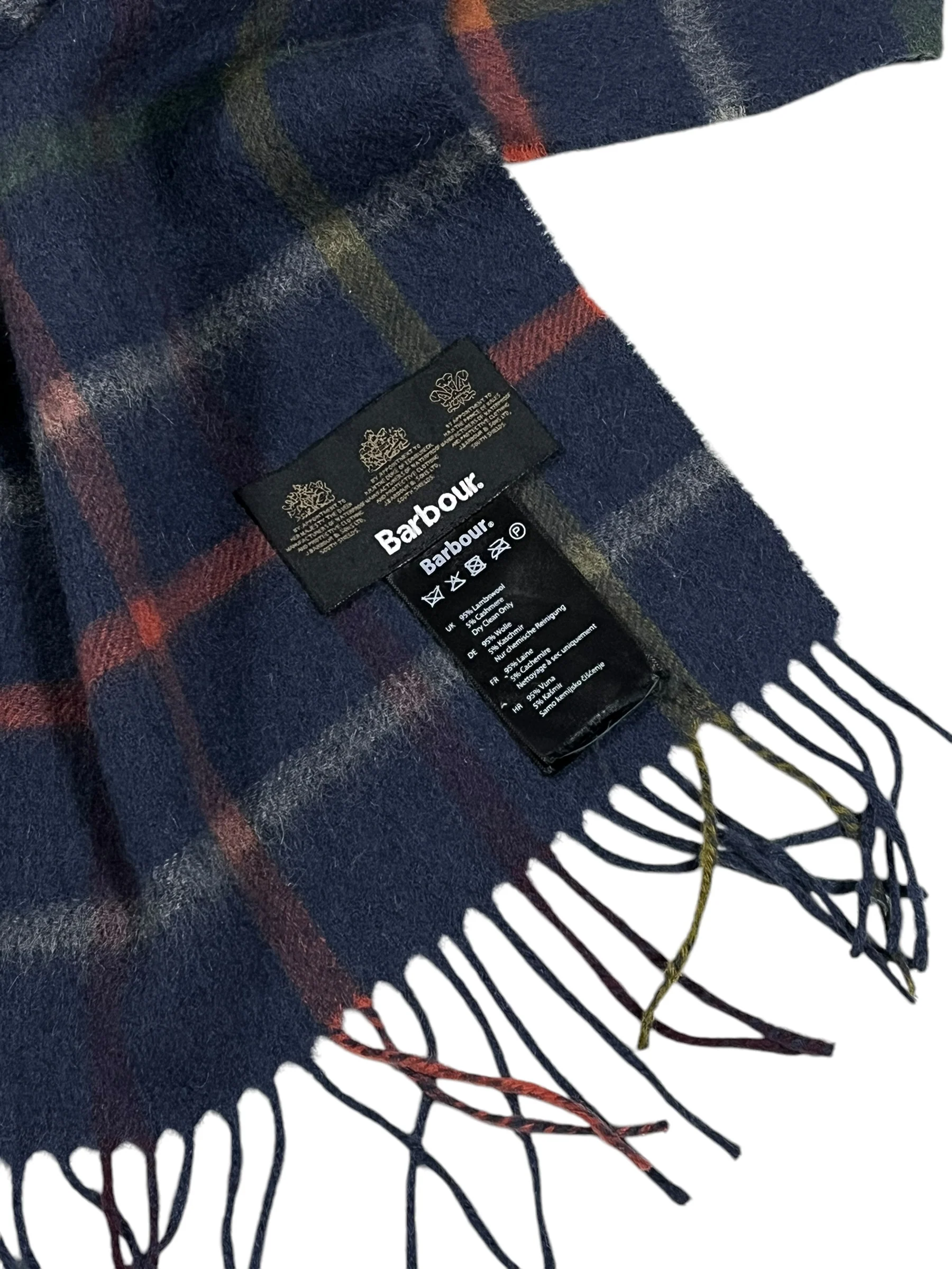 Barbour Cashmere Blend Scarf - Image 3