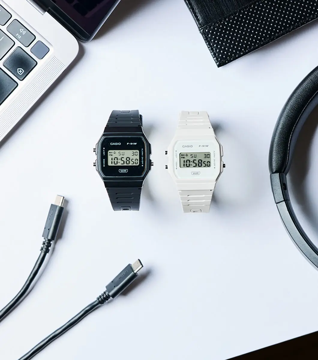 CASIO VINTAGE F-91WB-1AEF - Image 5