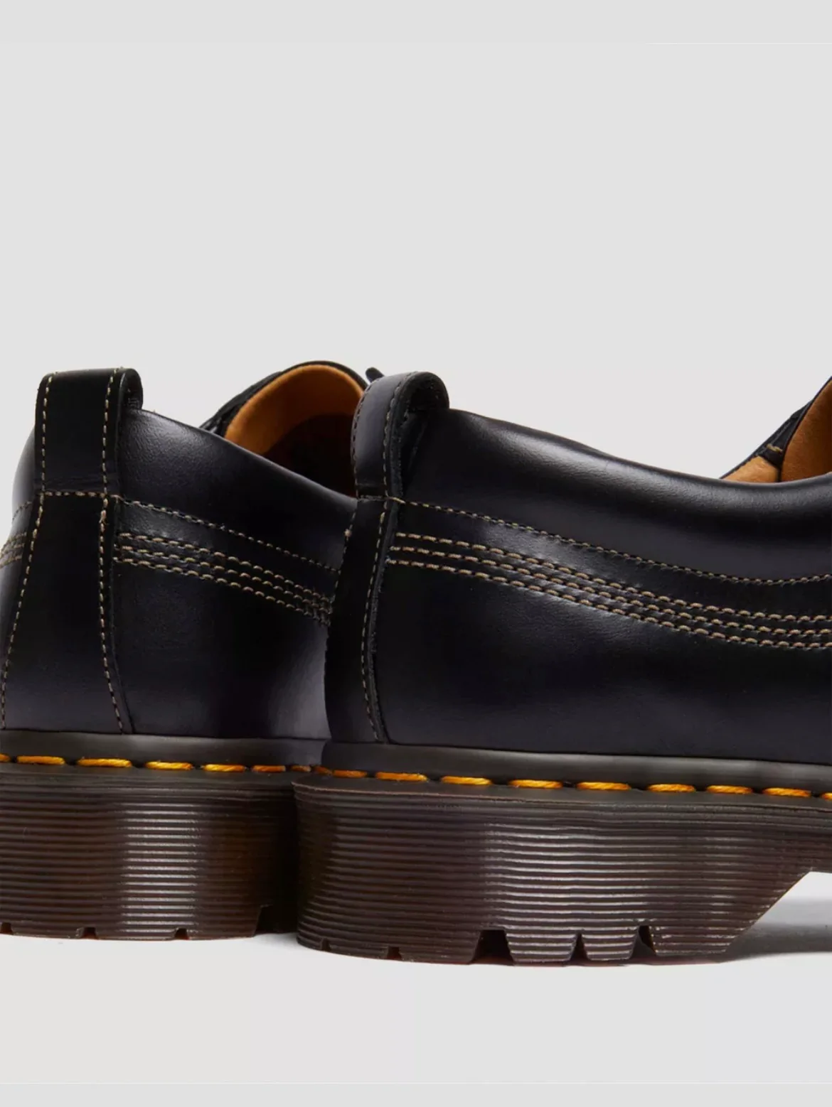 Dr. Martens Lowell Black Analine Moc Toe Shoe - Image 4