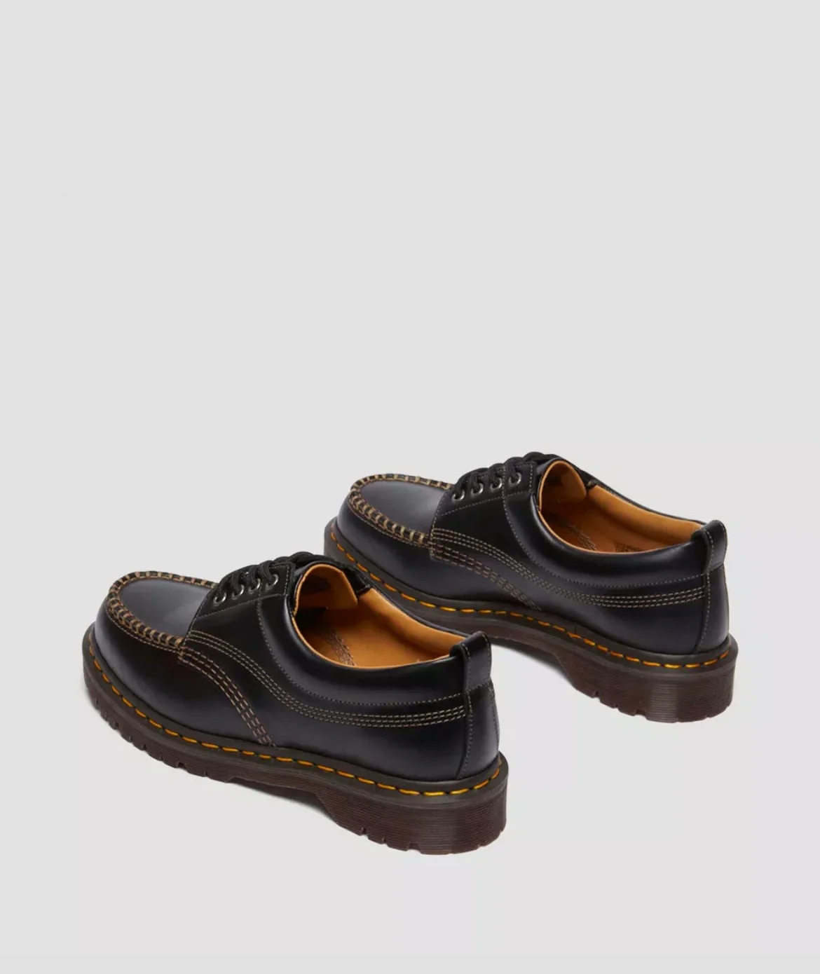 Dr. Martens Lowell Black Analine Moc Toe Shoe - Image 6