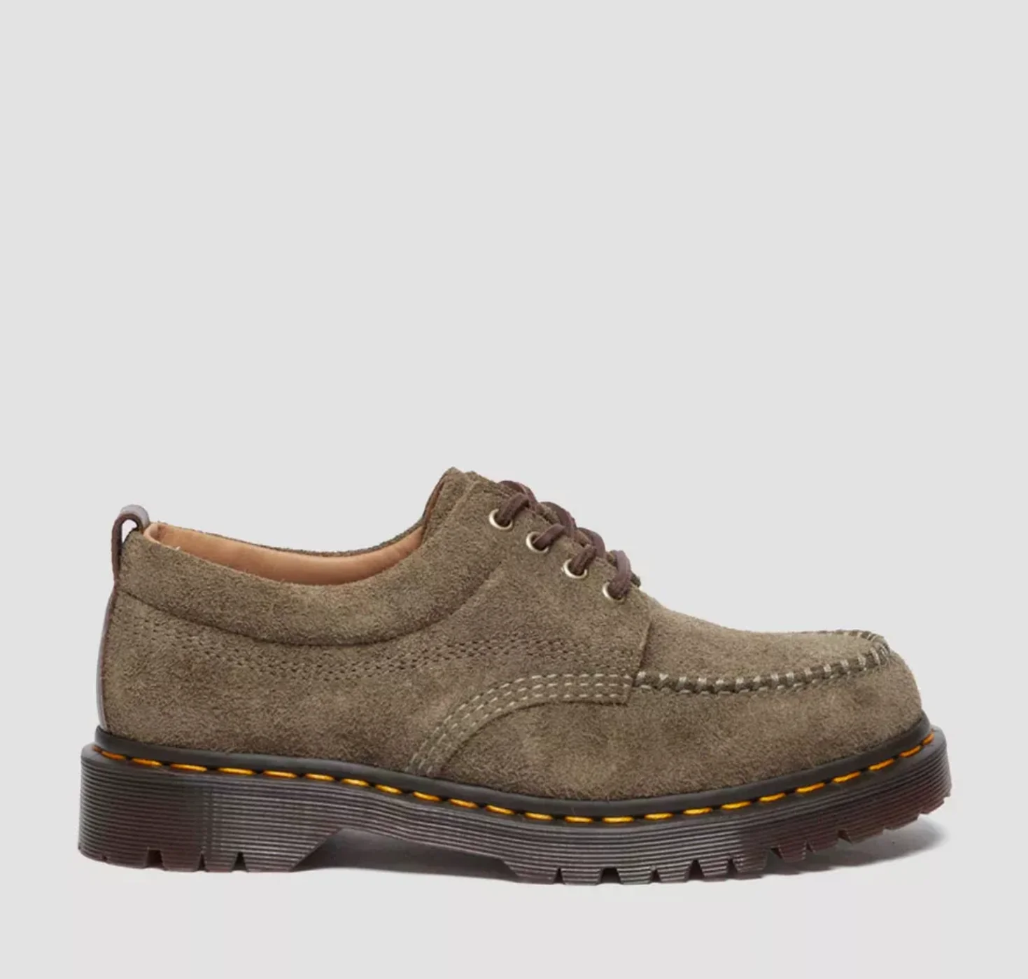 Dr. Martens Lowell Suede Moc Toe Shoe - Image 7