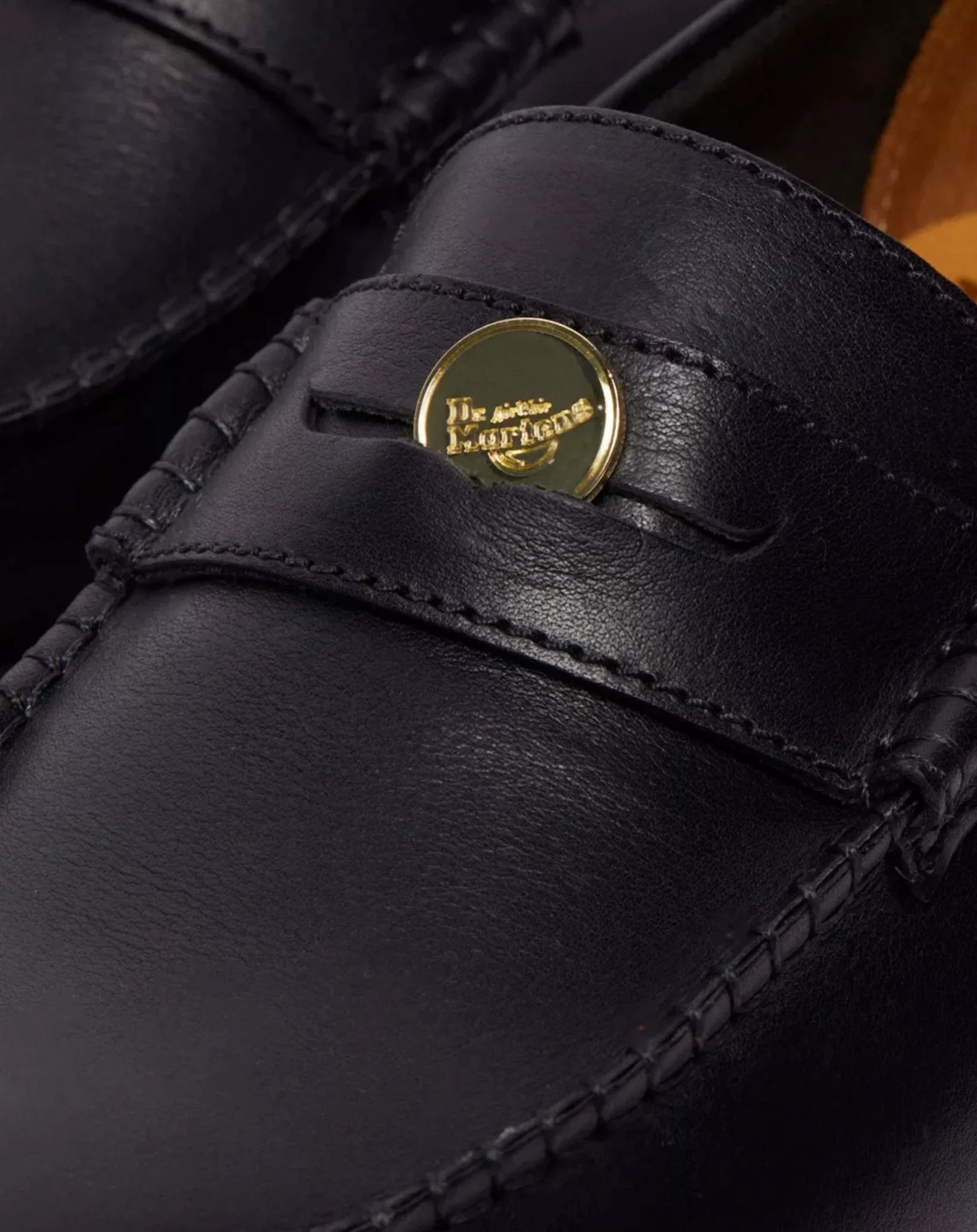 Dr. Martens Penton Classic Calf Penny Loafers - Made in England - Image 3