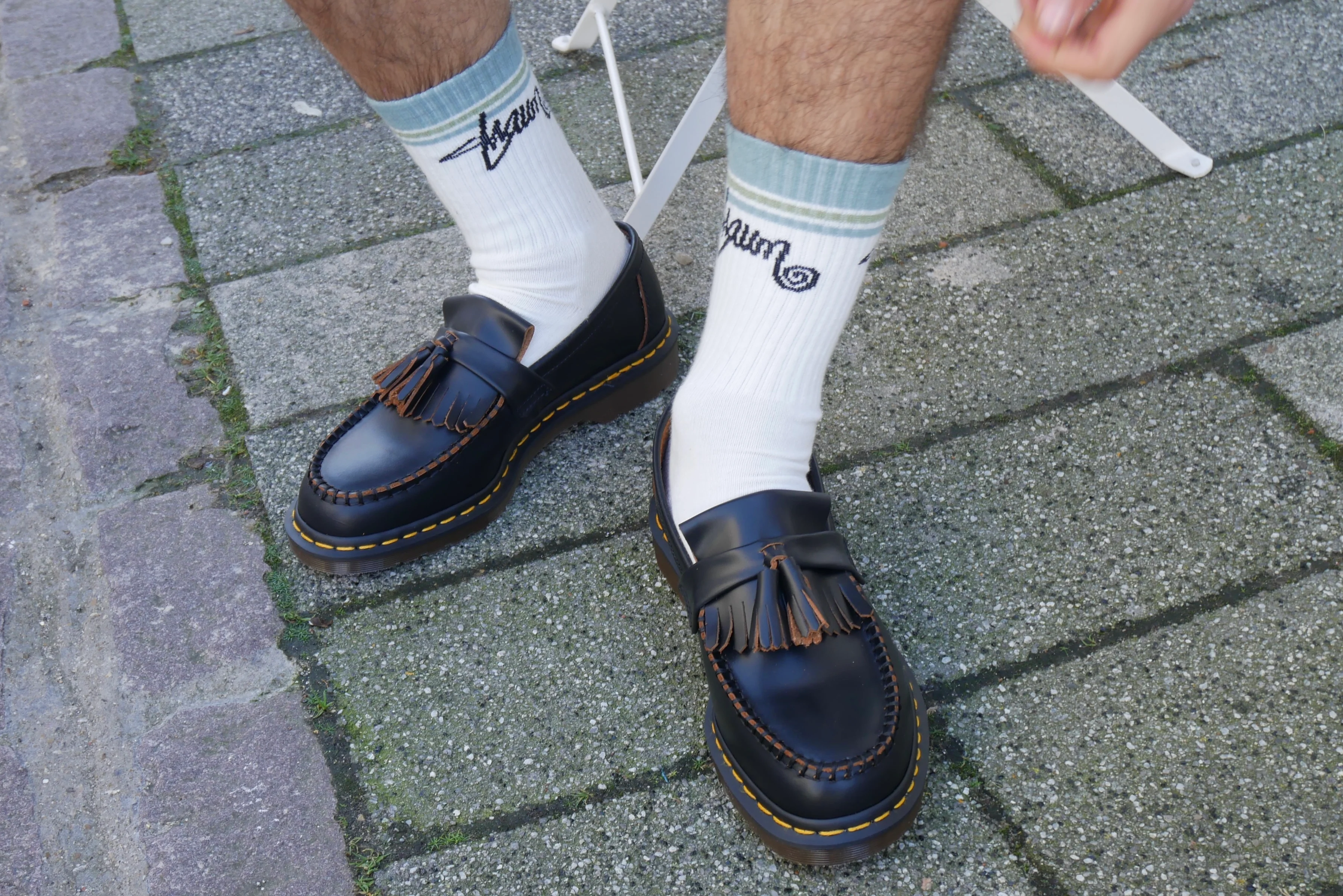 Dr. Martens Quilon Leather Tassel Loafer Made in England - Image 3