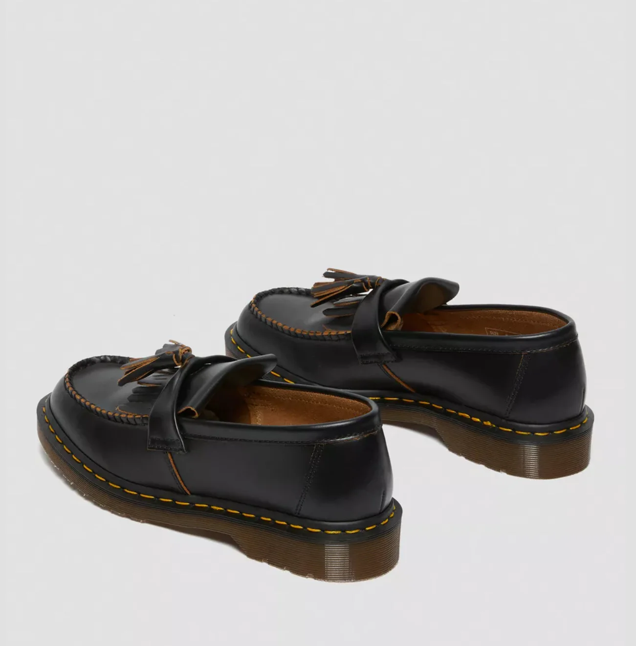 Dr. Martens Quilon Leather Tassel Loafer Made in England - Image 6