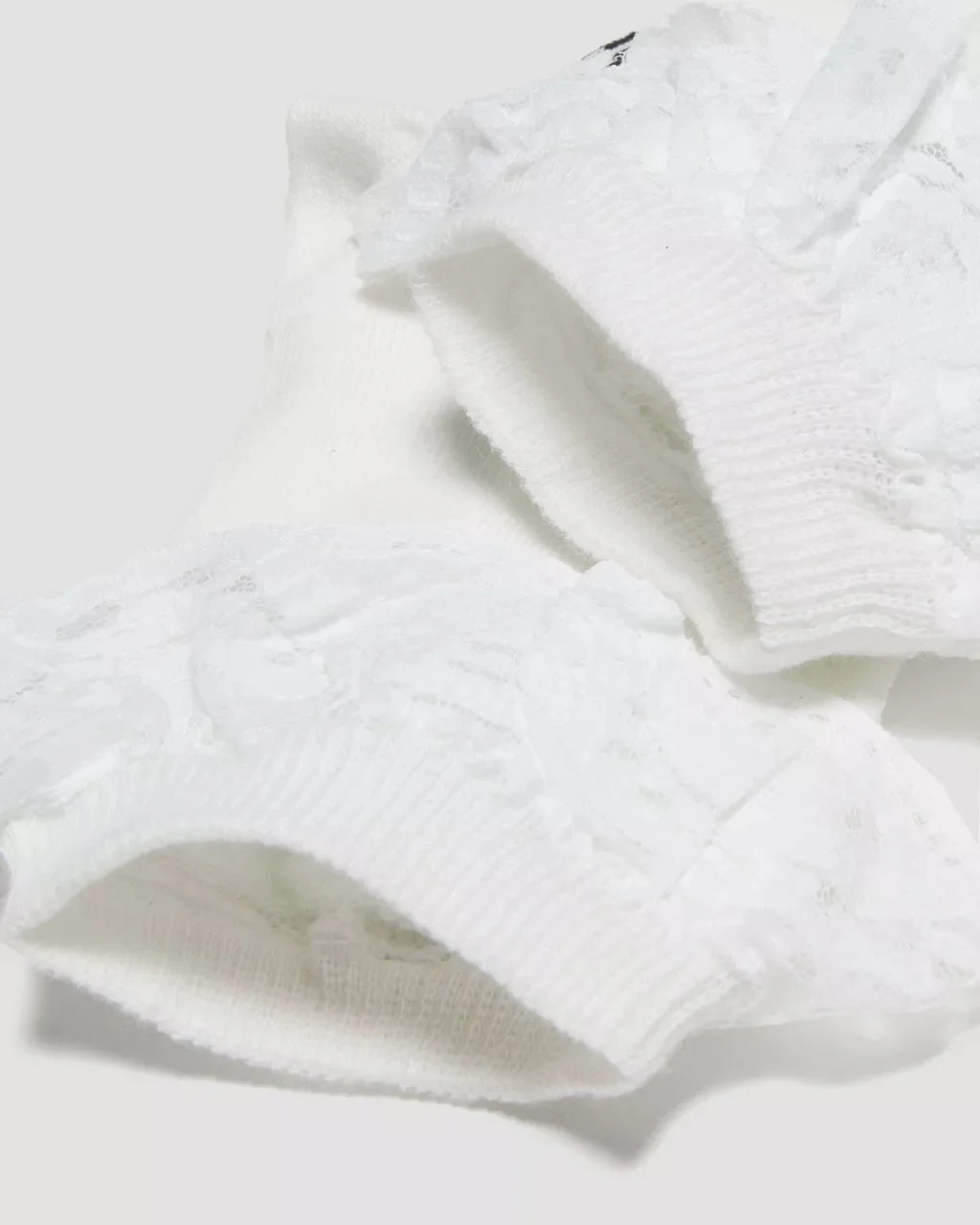 Frill Organic Cotton Socks White - Image 4