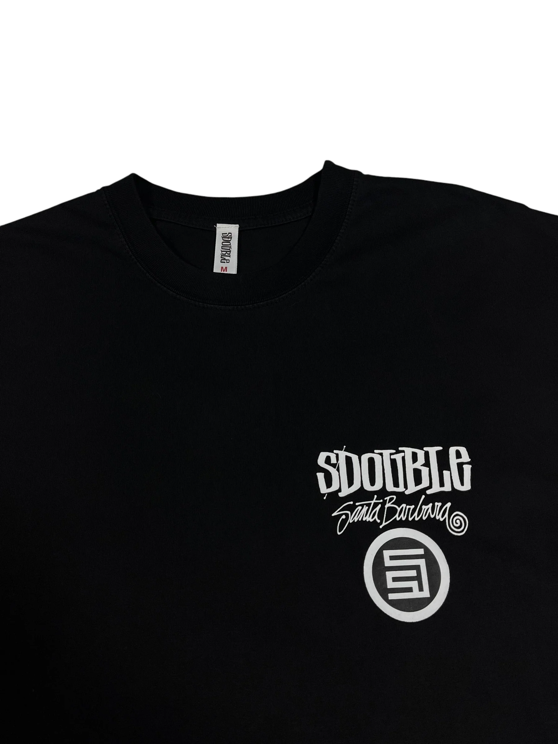 S Double "Combo Platter" T-shirt Black - Image 4
