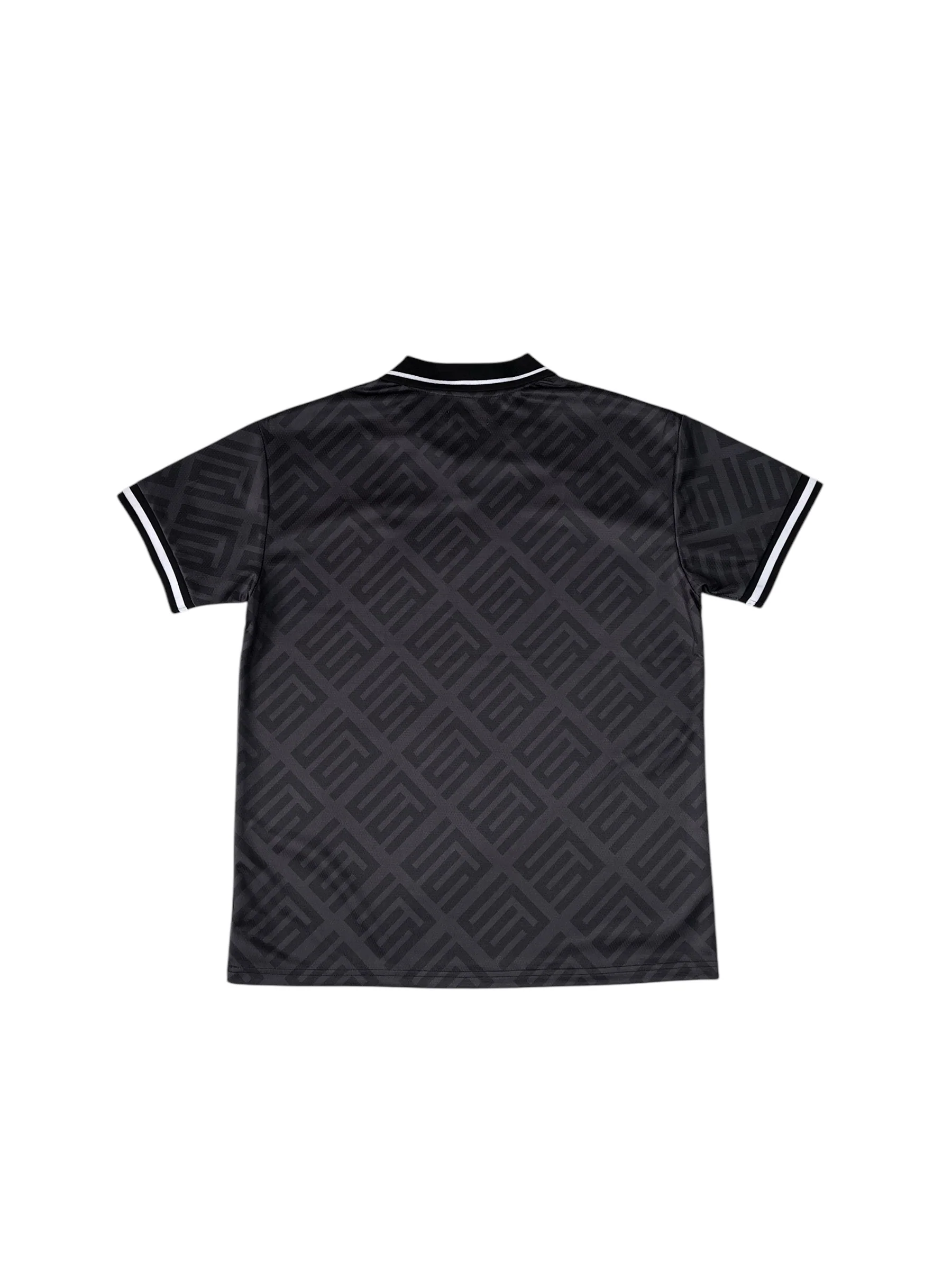 S Double Football Jersey Black - Image 6