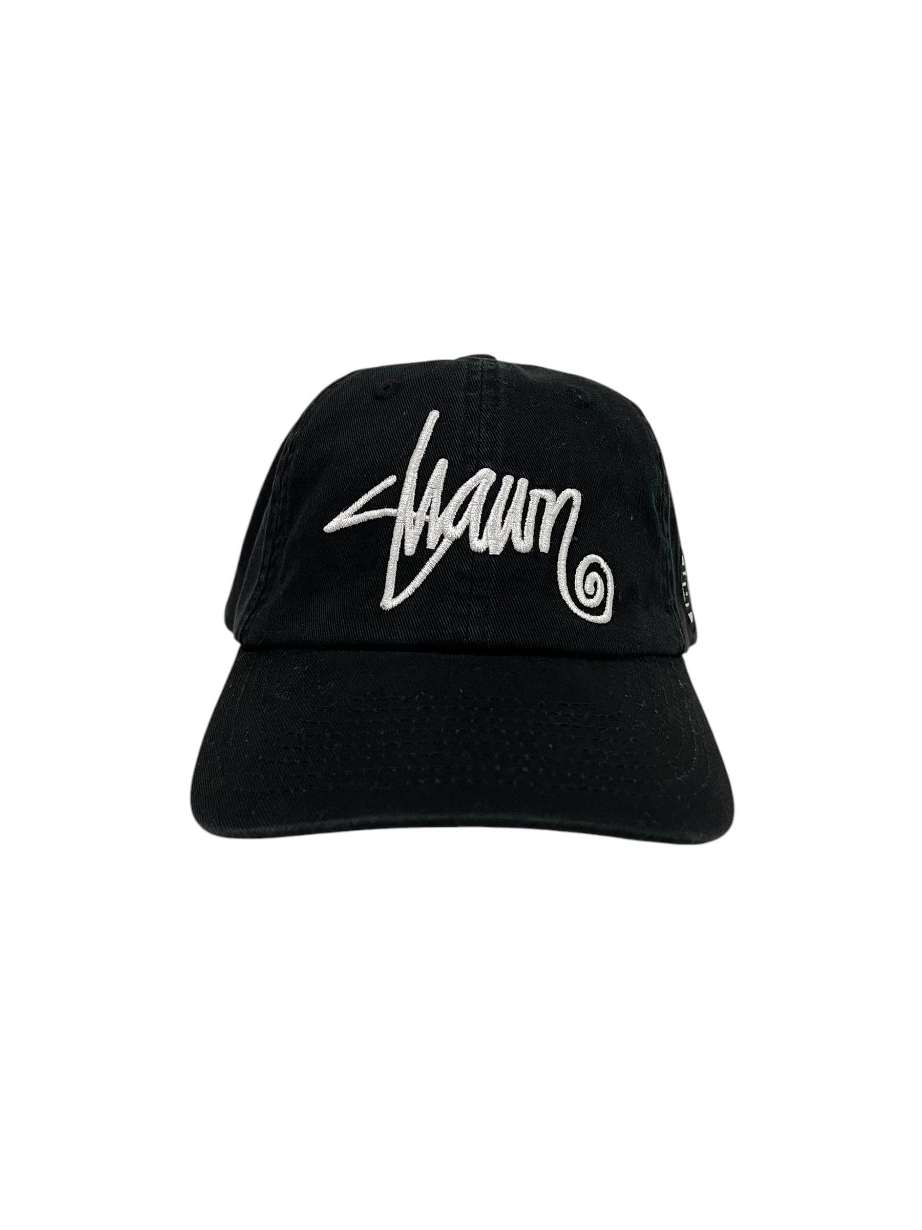 S Double Shawn Script Hat Black - Image 3