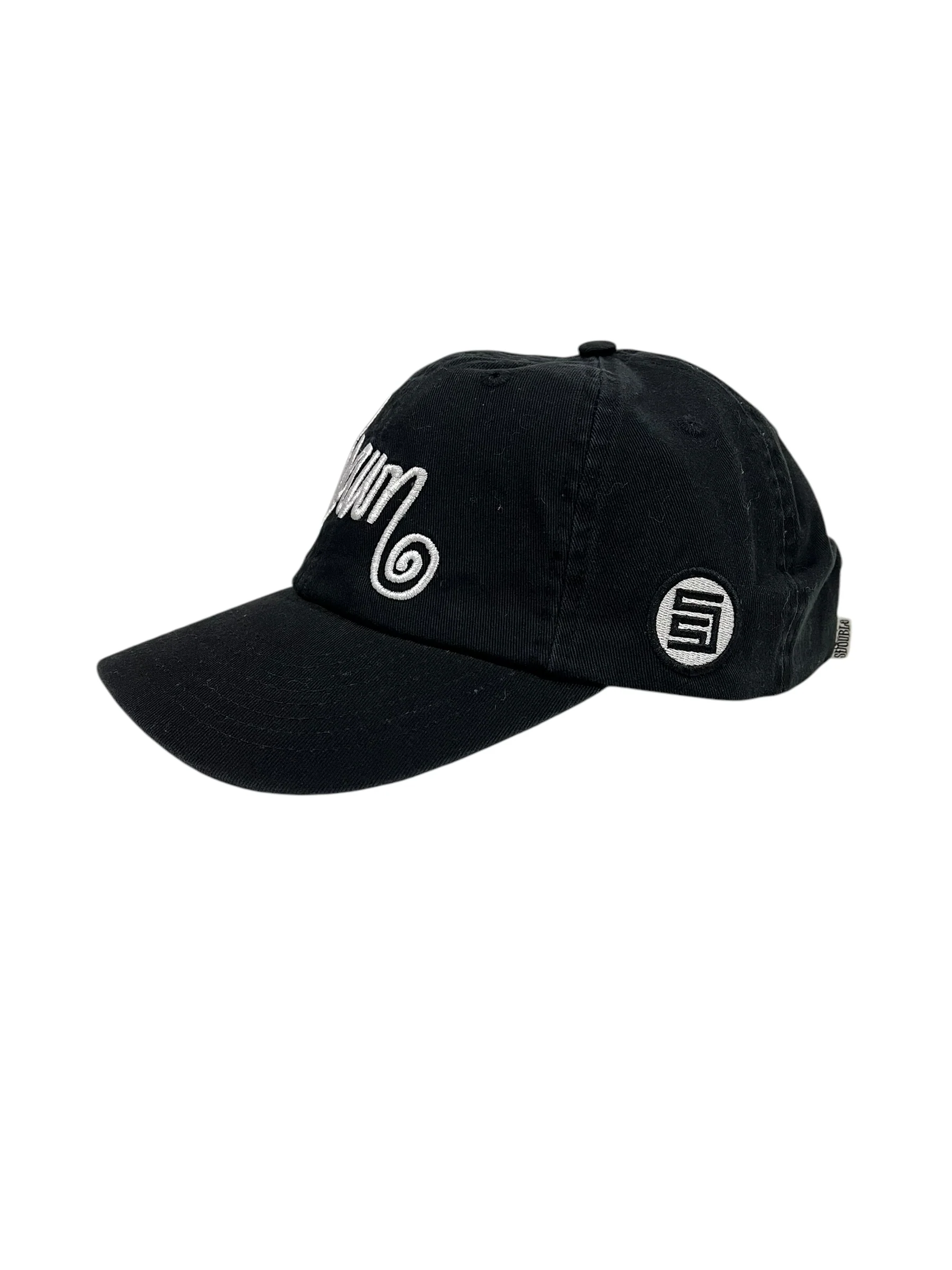 S Double Shawn Script Hat Black - Image 4