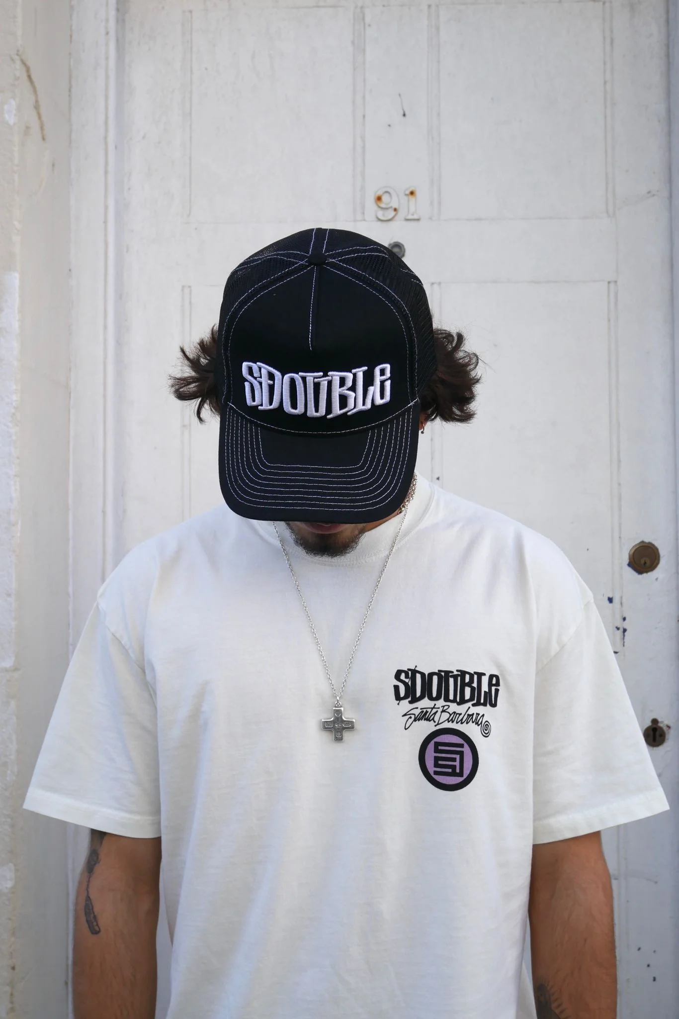 S Double T-Shirt White - Image 3