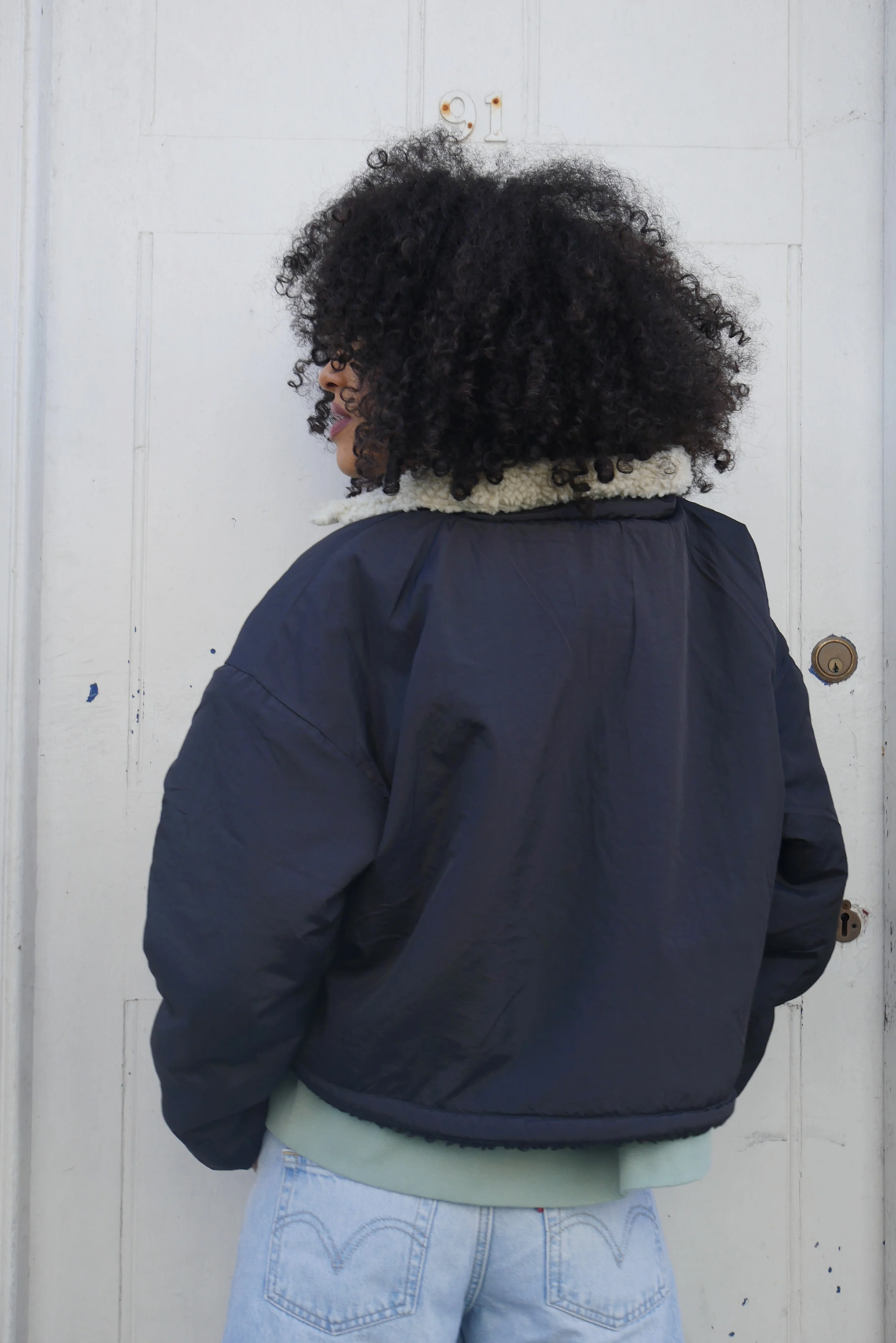 Stüssy Cropped 8 Ball Fleece Reversible - Image 10