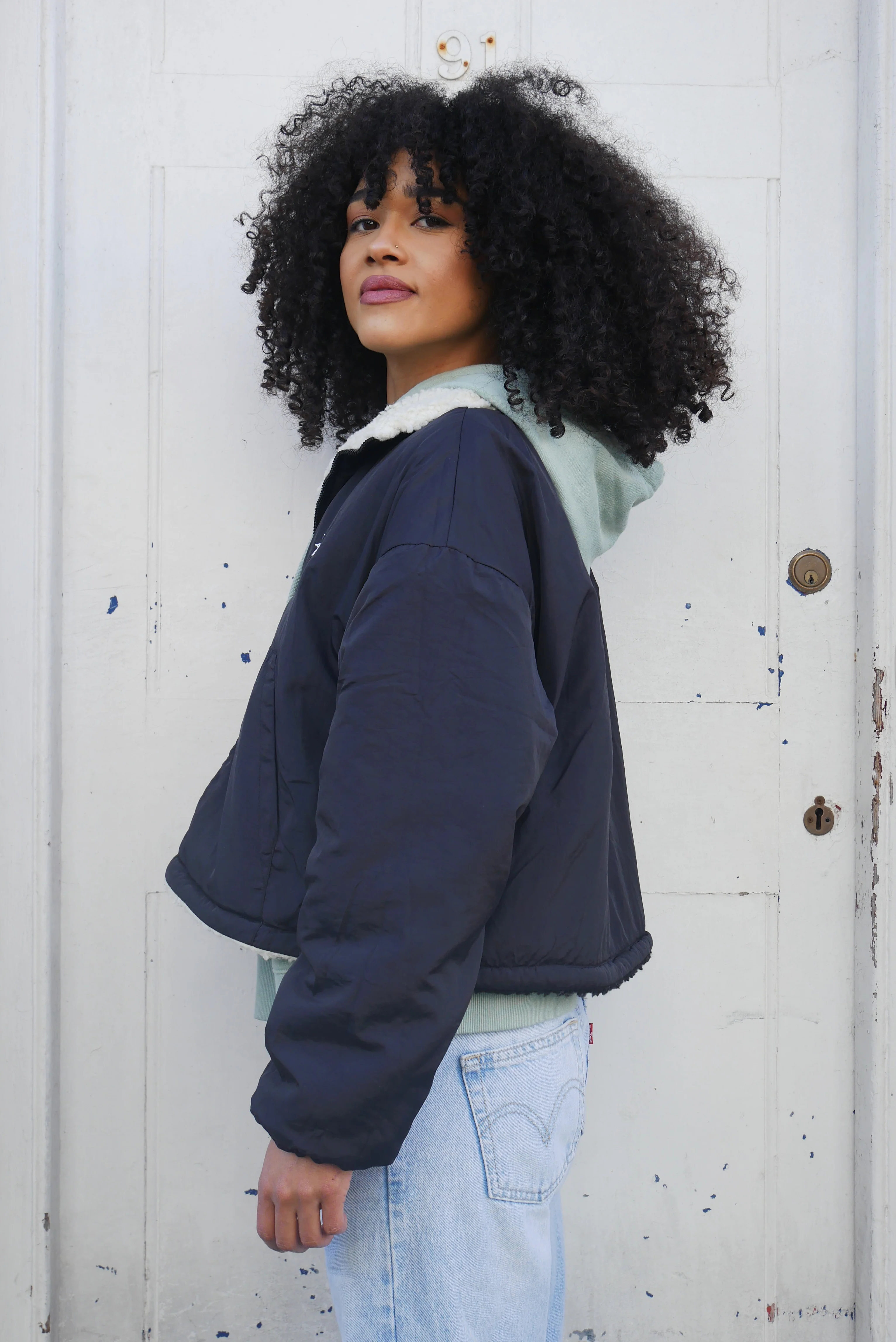 Stüssy Cropped 8 Ball Fleece Reversible - Image 9