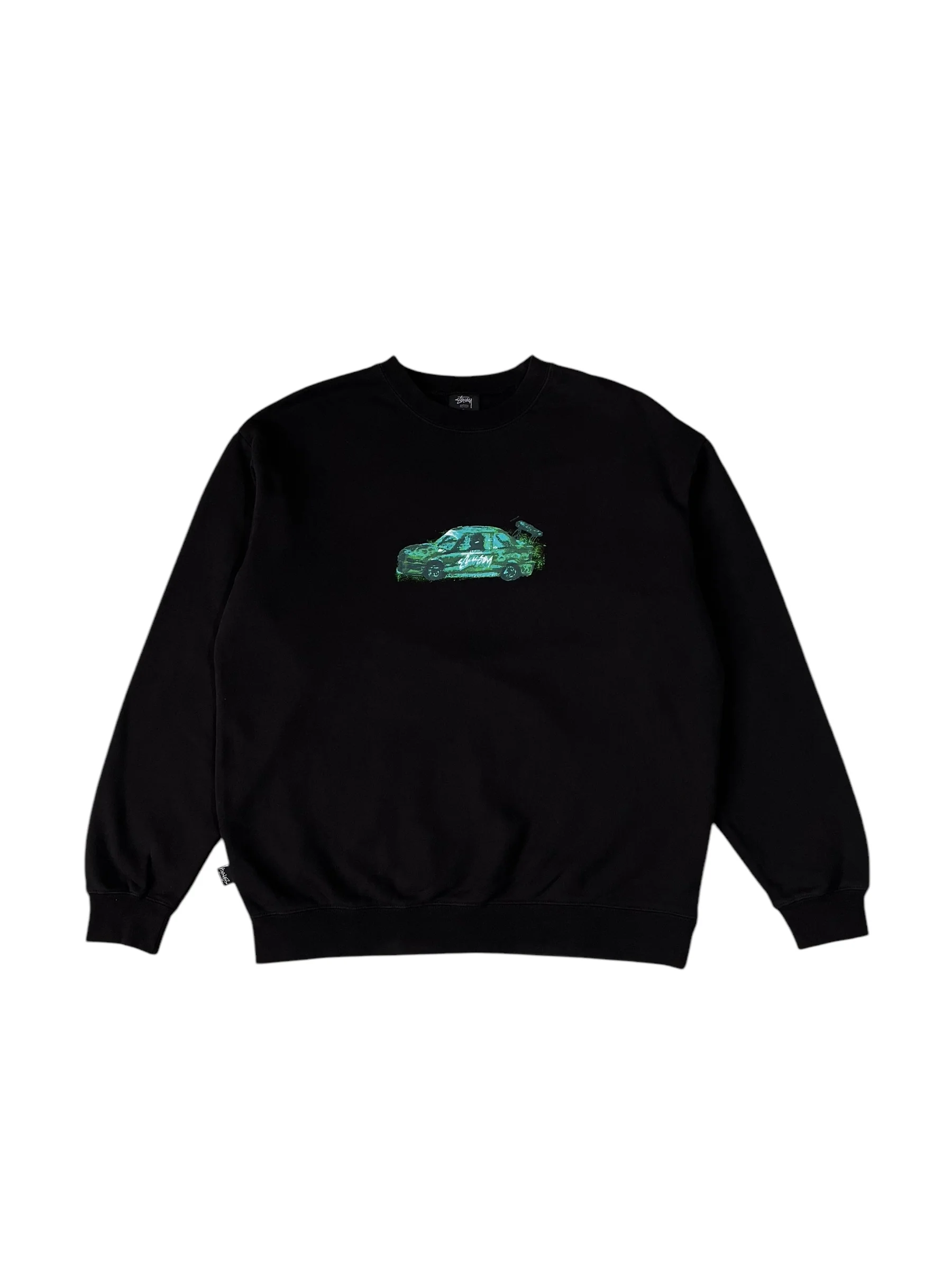 Stüssy Race Car Crewneck Sweatshirt